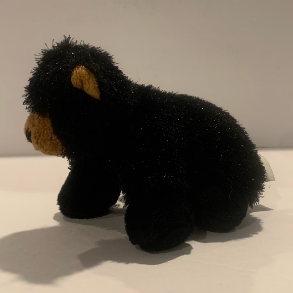Ganz Lil' Kinz Black Bear 7 inch Plush Fuzzy Stuffed Animal Toy HS004 NO CODE - Picture 2 of 5